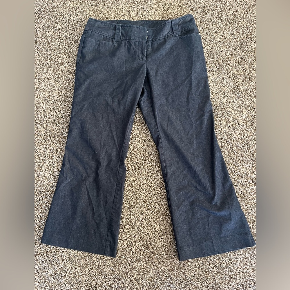 Cleo Wide Leg Chambray Pant